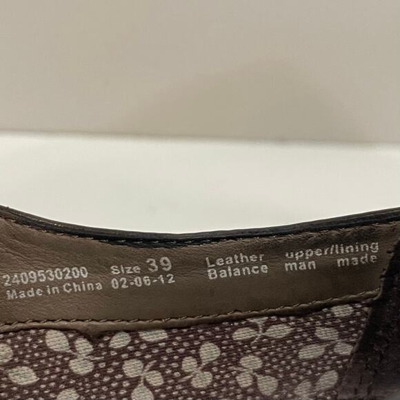 Dansko Ainsley Platform Mary Jane Comfort Clogs Leather Dark Brown Women’s sz 9 - Picture 12 of 13